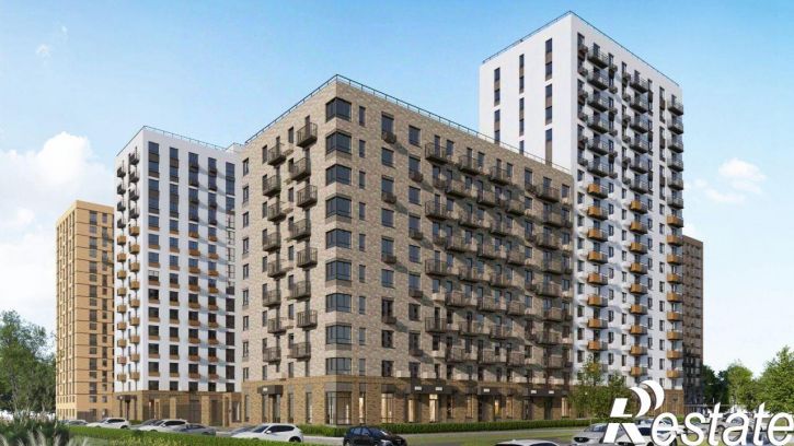 1-комн квартира в новом доме Буммашевская улица, 58А,  д. 58А
