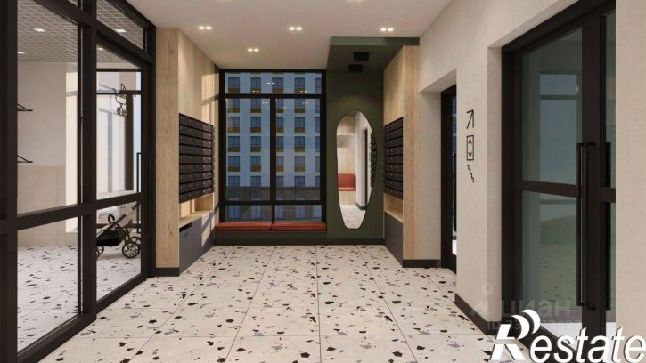 1-комн квартира в новом доме Буммашевская улица, 58А,  д. 58А