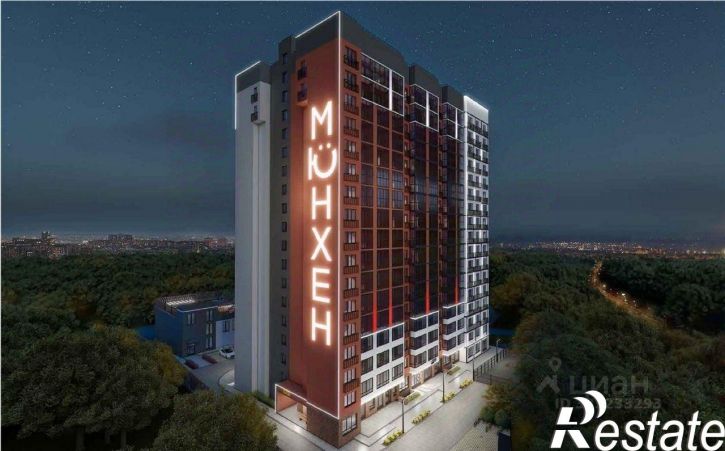 2-комн квартира в новом доме улица Героя России Ильфата Закирова, 20А,  д. 20А
