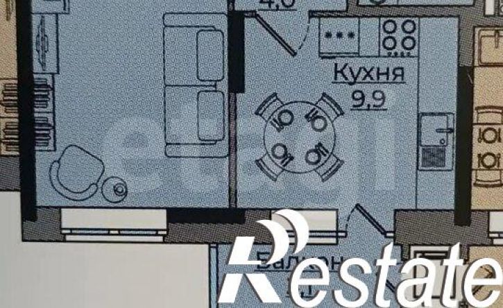 1-комн квартира Ботенёвский переулок, 30 к1,  д. 30 к1