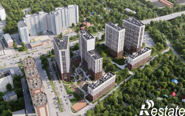 1-комн квартира в новом доме Клубная улица, 13Б,  д. 13Б