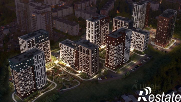 3-комн квартира в новом доме 9-я Подлесная улица, 9 к1,  д. 9 к1