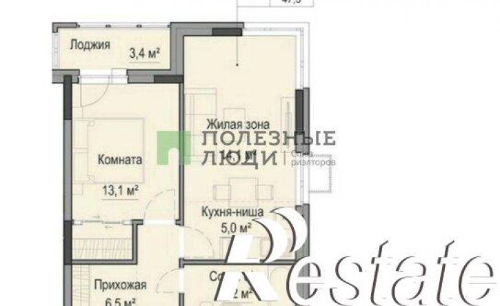 1-комн квартира Камбарская улица, 19 к2,  д. 19 к2