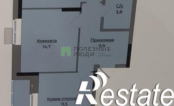 2-комн квартира Ботенёвский переулок, 30 к1,  д. 30 к1