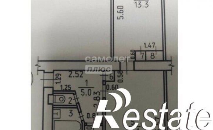 2-комн квартира улица 9 Января, 265,  д. 265