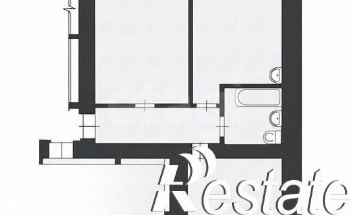2-комн квартира Автозаводская улица, 21А,  д. 21А